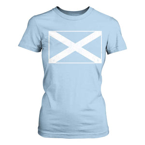 Scotland Flag Saltire T Shirt For Women SCOT Scottish Independence Pride