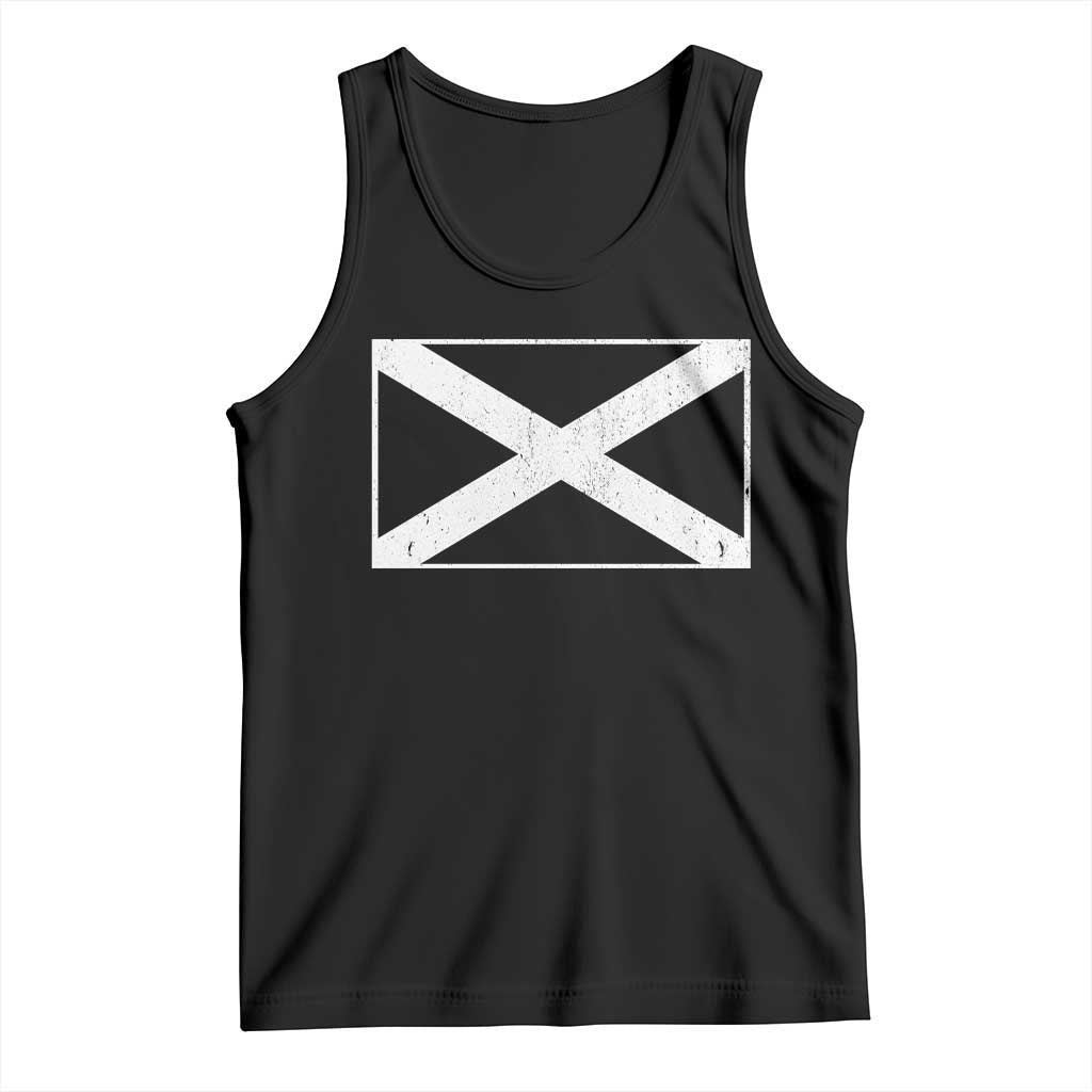Scotland Flag Saltire Tank Top SCOT Scottish Independence Pride TS10 Black Print Your Wear