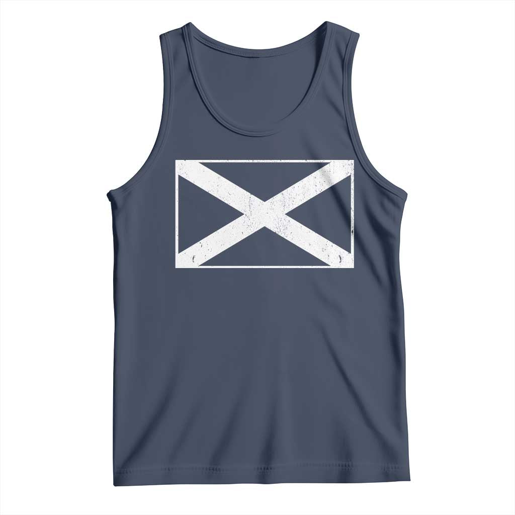 Scotland Flag Saltire Tank Top SCOT Scottish Independence Pride