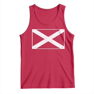 Scotland Flag Saltire Tank Top SCOT Scottish Independence Pride