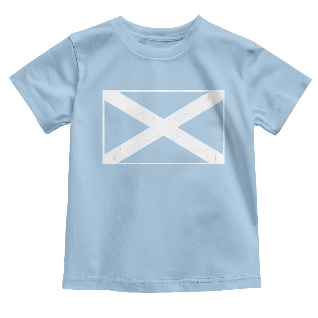 Scotland Flag Saltire Toddler T Shirt SCOT Scottish Independence Pride
