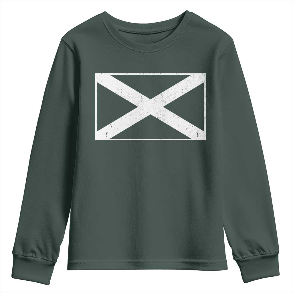 Scotland Flag Saltire Youth Sweatshirt SCOT Scottish Independence Pride
