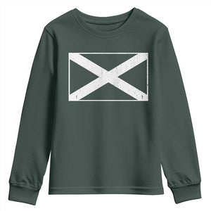 Scotland Flag Saltire Youth Sweatshirt SCOT Scottish Independence Pride