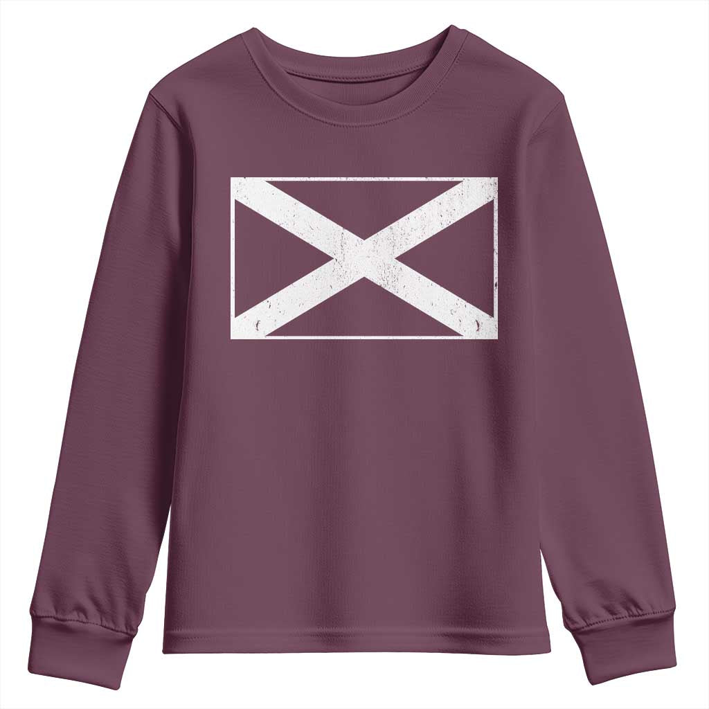 Scotland Flag Saltire Youth Sweatshirt SCOT Scottish Independence Pride