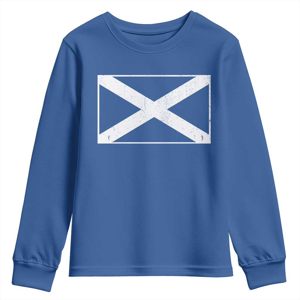 Scotland Flag Saltire Youth Sweatshirt SCOT Scottish Independence Pride