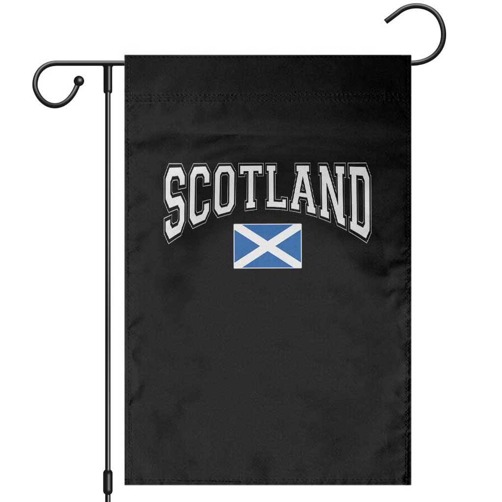 Scotland Garden Flag Vintage Retro Varsity Sports Scottish Flag Graphic