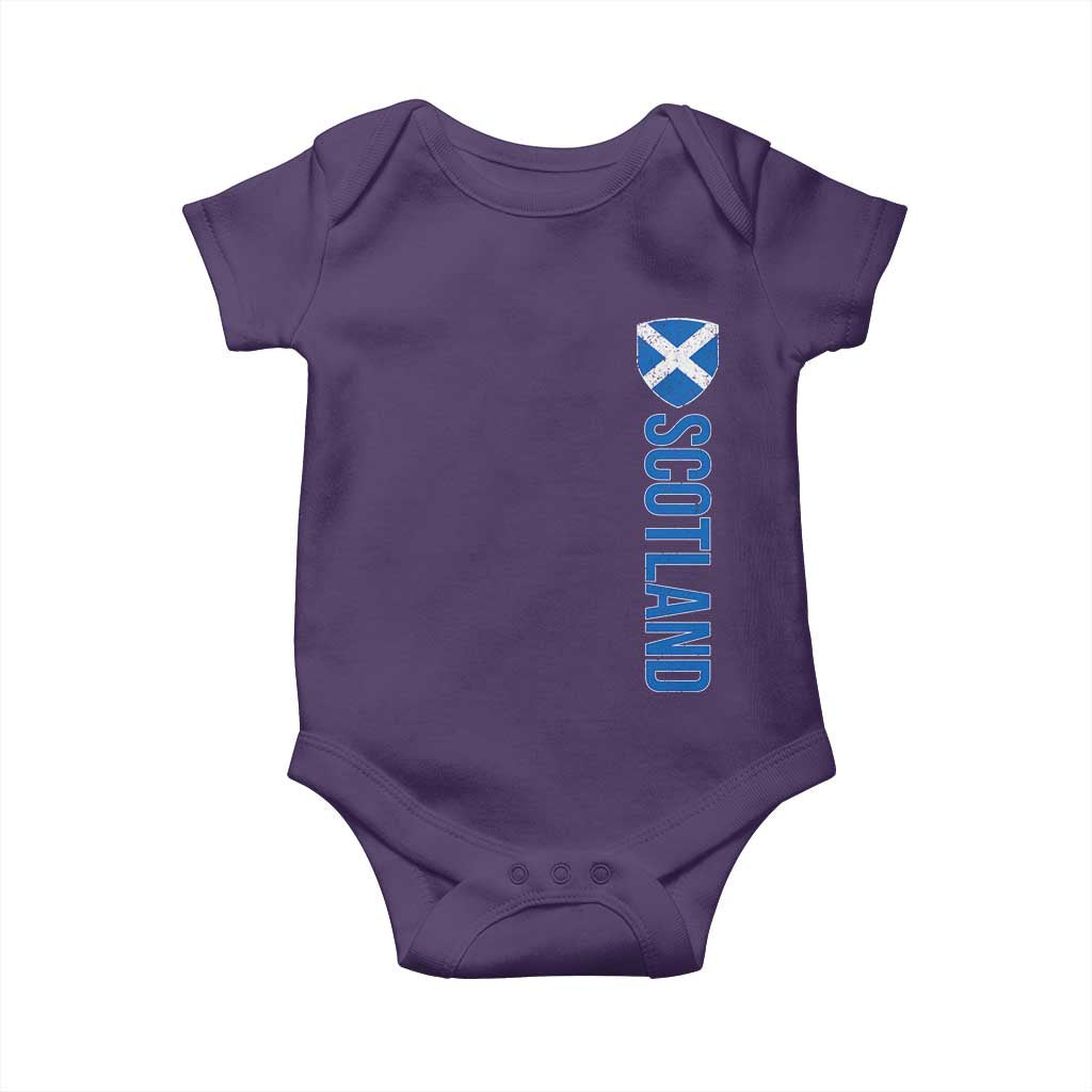 Scotland Flag Baby Onesie Vintage SCOT Scottish Independence Pride