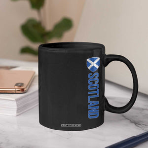 Scotland Flag Coffee Mug Vintage SCOT Scottish Independence Pride