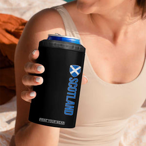 Scotland Flag 4 in 1 Can Cooler Tumbler Vintage SCOT Scottish Independence Pride