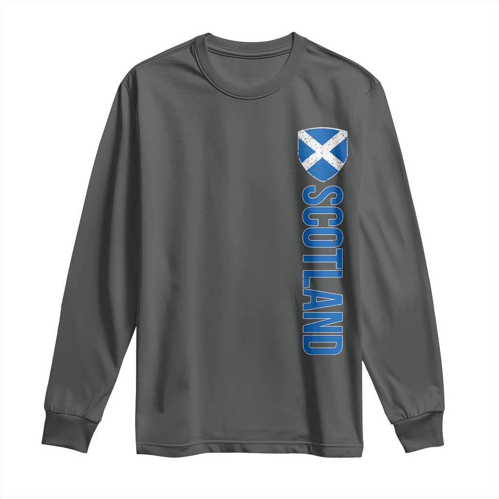 Scotland Flag Long Sleeve Shirt Vintage SCOT Scottish Independence Pride