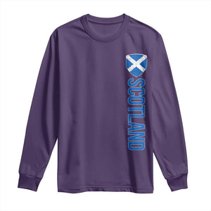Scotland Flag Long Sleeve Shirt Vintage SCOT Scottish Independence Pride