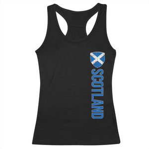 Scotland Flag Racerback Tank Top Vintage SCOT Scottish Independence Pride