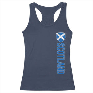 Scotland Flag Racerback Tank Top Vintage SCOT Scottish Independence Pride