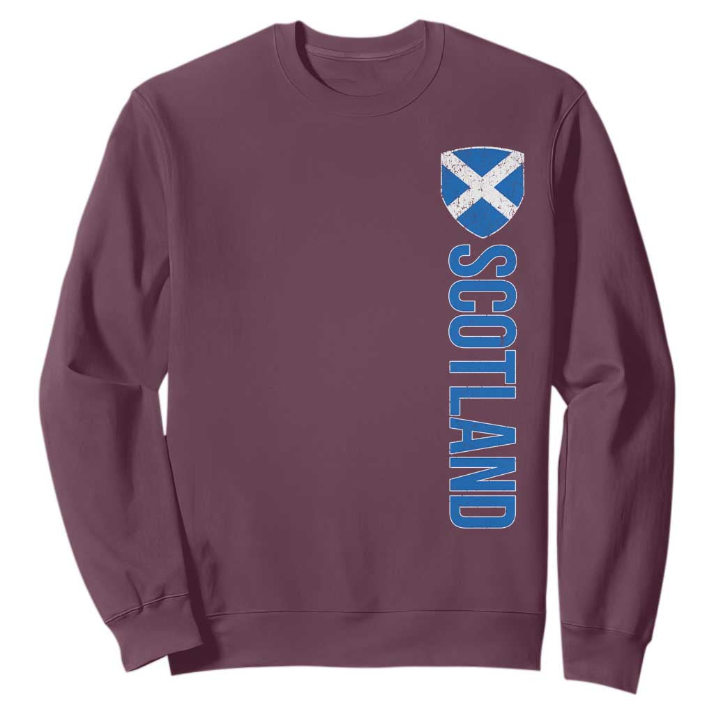 Scotland Flag Sweatshirt Vintage SCOT Scottish Independence Pride