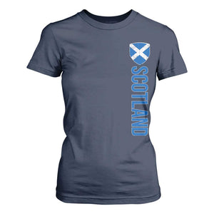 Scotland Flag T Shirt For Women Vintage SCOT Scottish Independence Pride