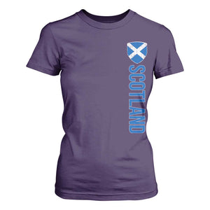 Scotland Flag T Shirt For Women Vintage SCOT Scottish Independence Pride