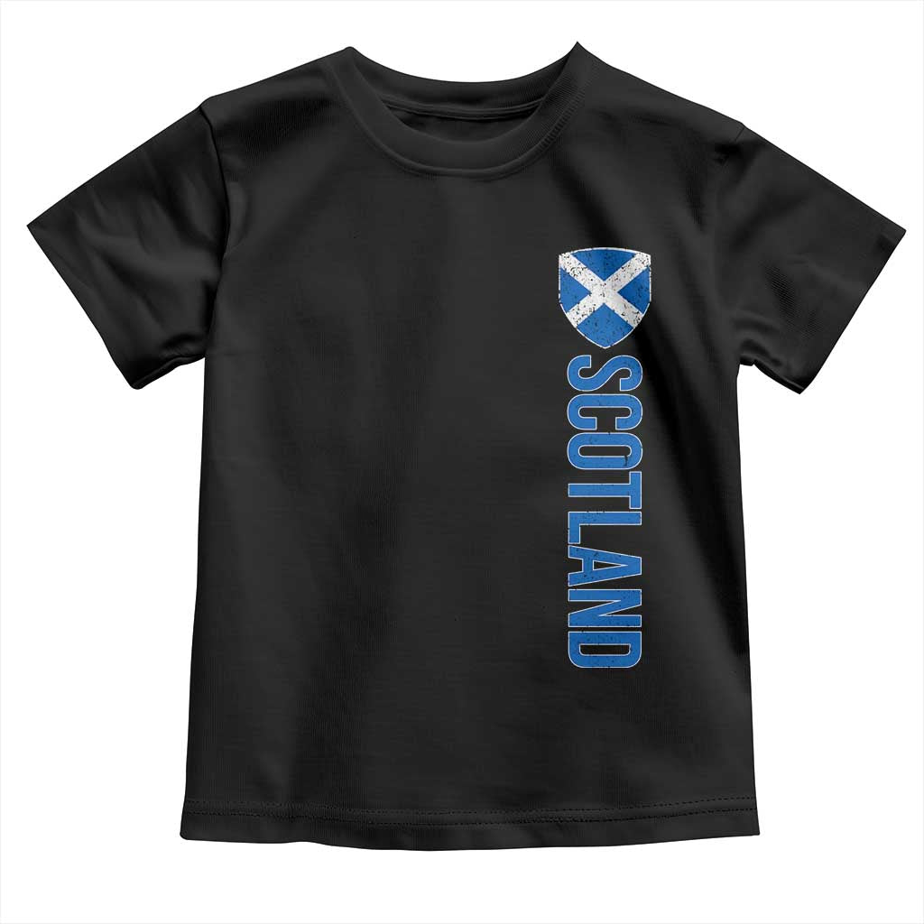Scotland Flag Toddler T Shirt Vintage SCOT Scottish Independence Pride