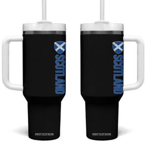 Scotland Flag Tumbler With Handle Vintage SCOT Scottish Independence Pride