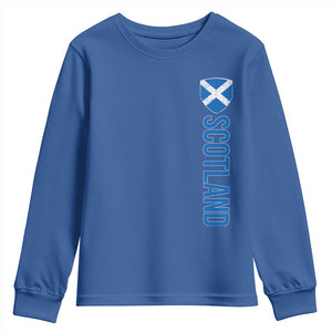 Scotland Flag Youth Sweatshirt Vintage SCOT Scottish Independence Pride