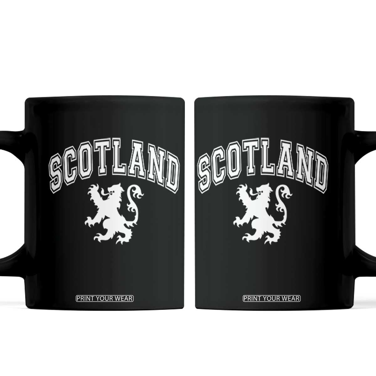 Vintage Scotland Lion Coffee Mug SCOT Scottish Pride Gift