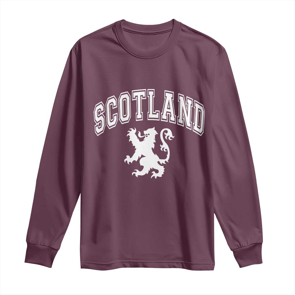 Vintage Scotland Lion Long Sleeve Shirt SCOT Scottish Pride Gift