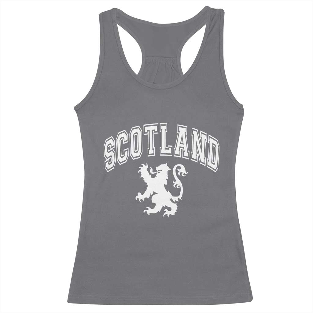 Vintage Scotland Lion Racerback Tank Top SCOT Scottish Pride Gift