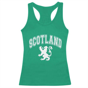 Vintage Scotland Lion Racerback Tank Top SCOT Scottish Pride Gift