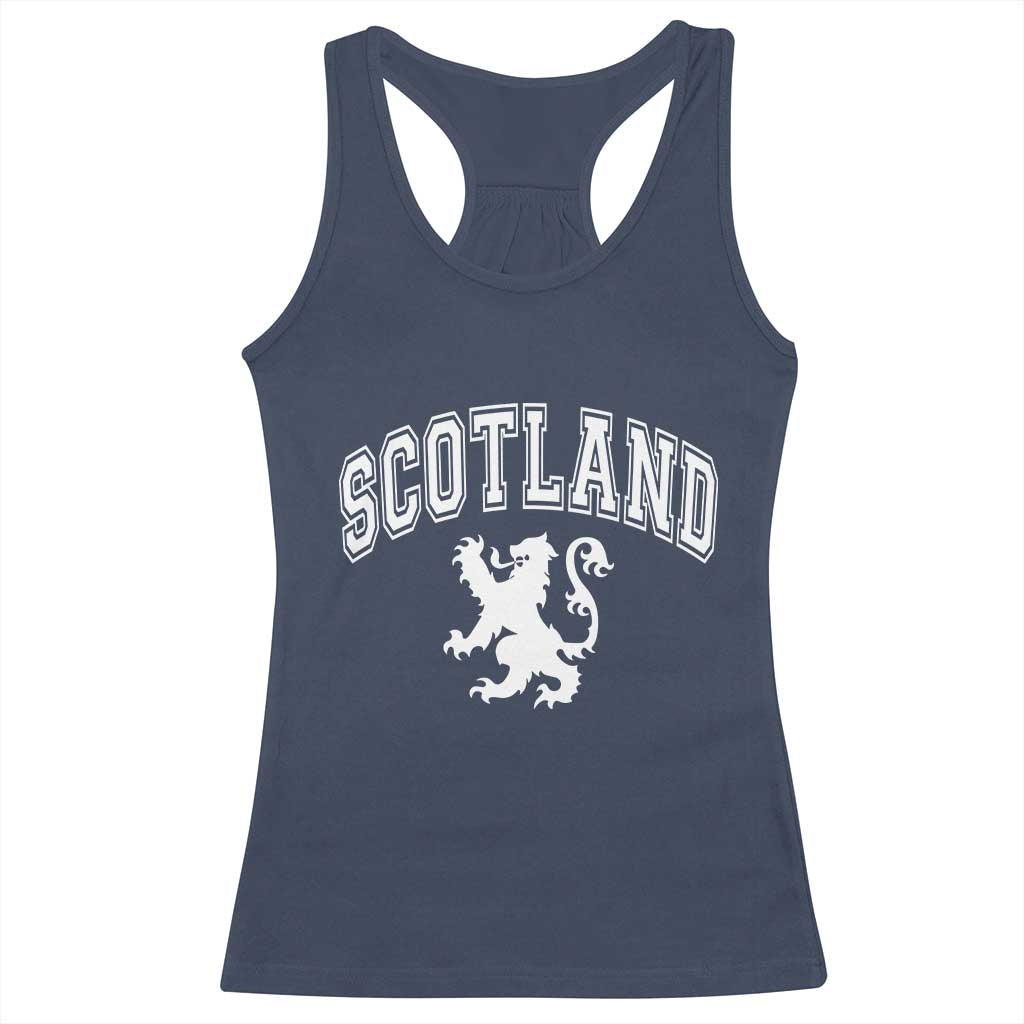 Vintage Scotland Lion Racerback Tank Top SCOT Scottish Pride Gift