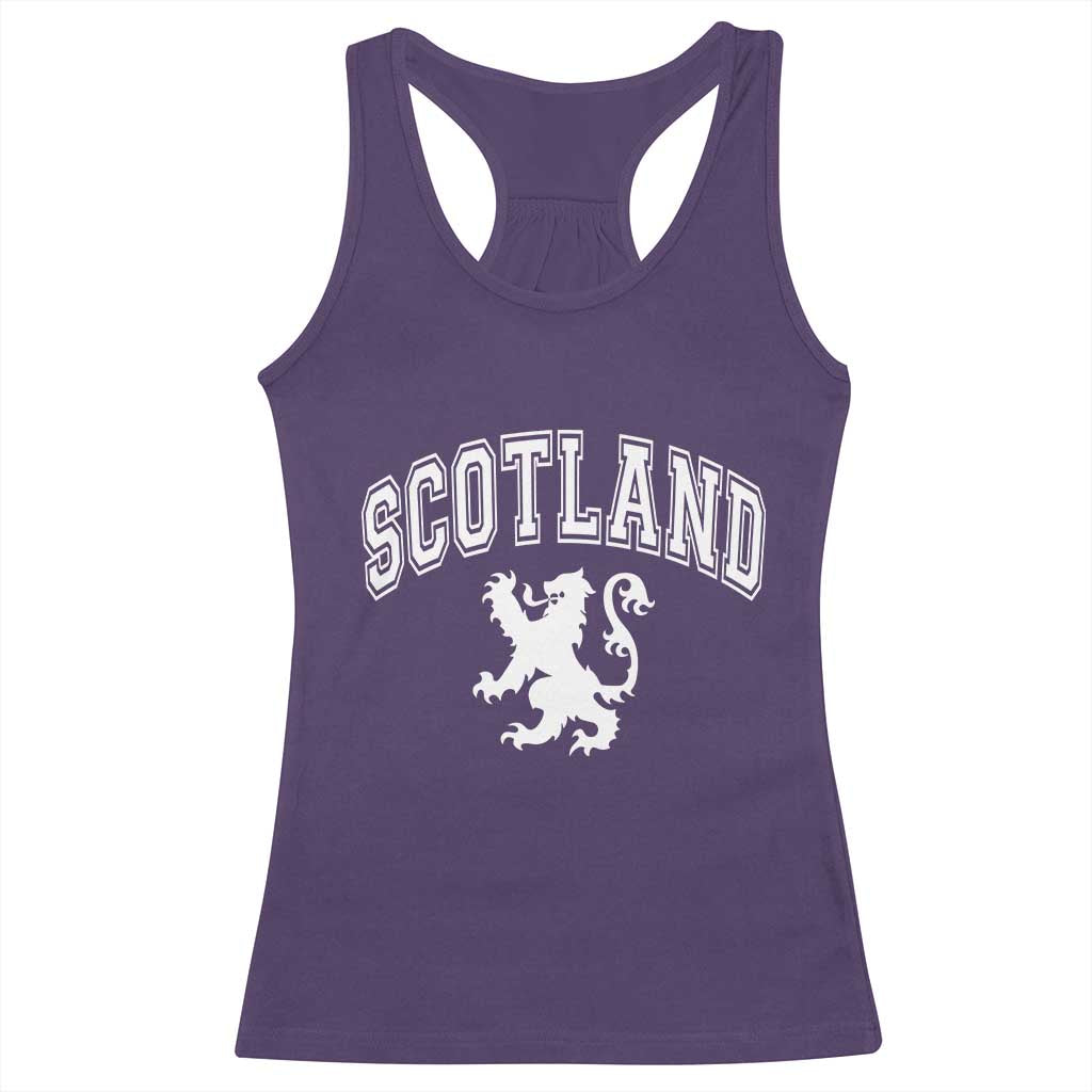 Vintage Scotland Lion Racerback Tank Top SCOT Scottish Pride Gift