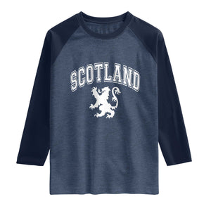 Vintage Scotland Lion Raglan Shirt SCOT Scottish Pride Gift