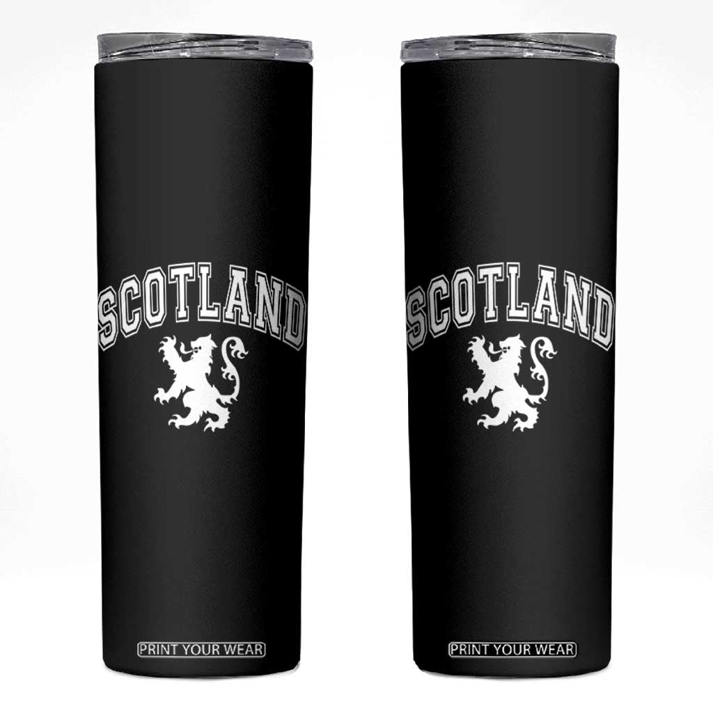 Vintage Scotland Lion Skinny Tumbler SCOT Scottish Pride Gift