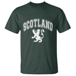 Vintage Scotland Lion T Shirt SCOT Scottish Pride Gift