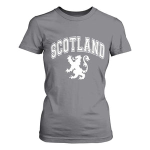 Vintage Scotland Lion T Shirt For Women SCOT Scottish Pride Gift
