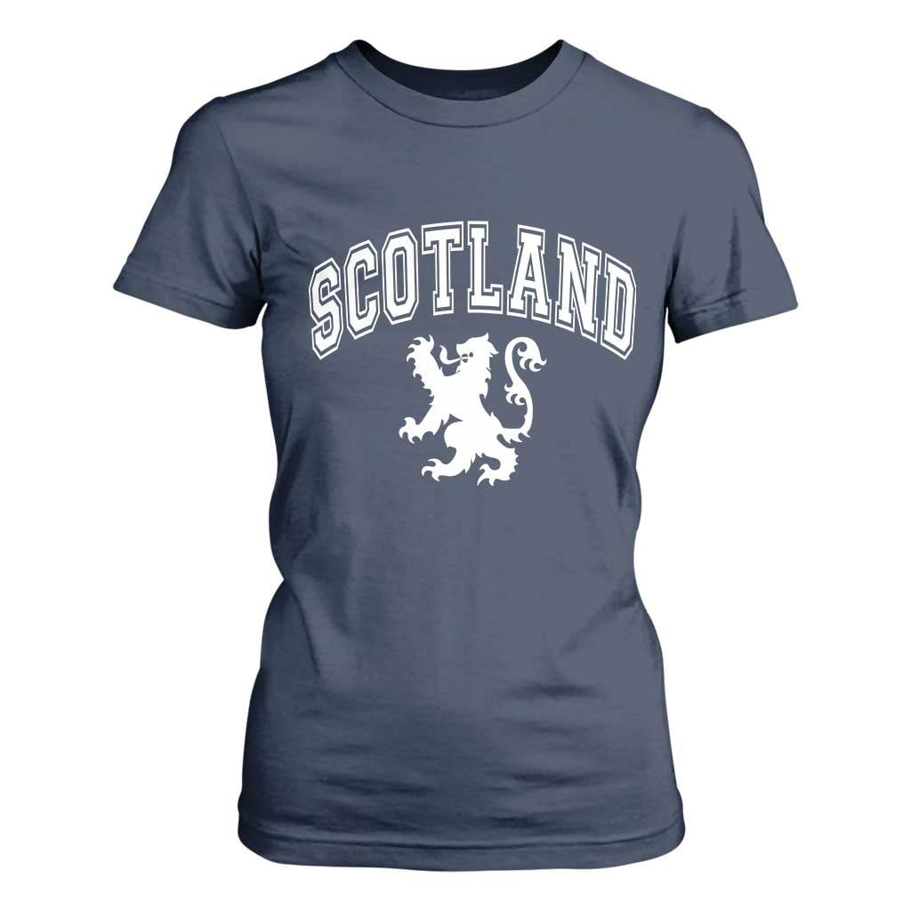 Vintage Scotland Lion T Shirt For Women SCOT Scottish Pride Gift