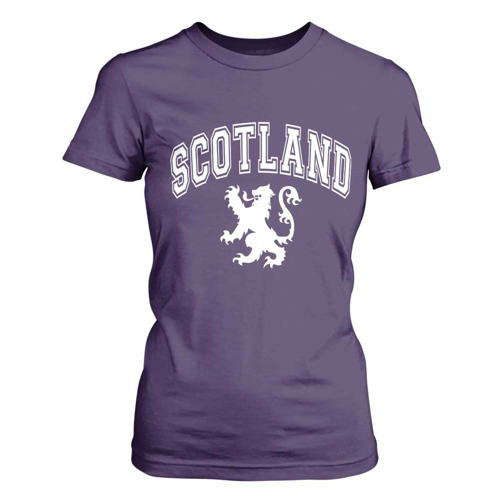 Vintage Scotland Lion T Shirt For Women SCOT Scottish Pride Gift