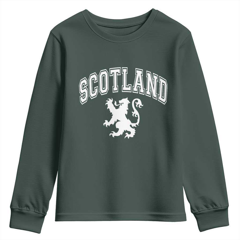 Vintage Scotland Lion Youth Sweatshirt SCOT Scottish Pride Gift
