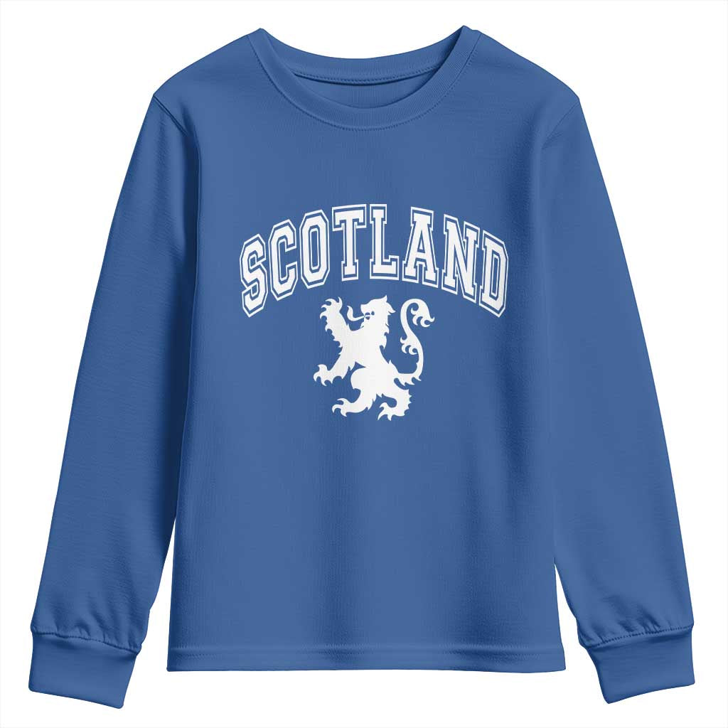 Vintage Scotland Lion Youth Sweatshirt SCOT Scottish Pride Gift
