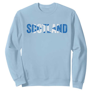 Vintage Scotland Sweatshirt Scottish Flag Retro Pride