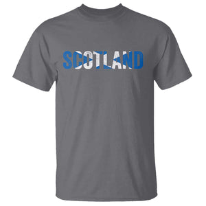 Vintage Scotland T Shirt Scottish Flag Retro Pride