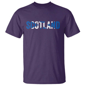 Vintage Scotland T Shirt Scottish Flag Retro Pride