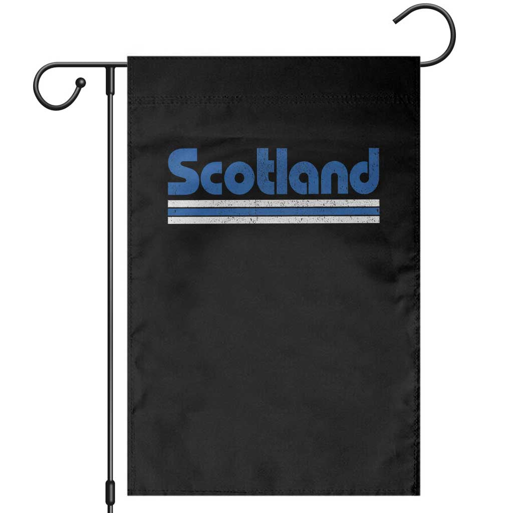 Scotland Scottish Flag Garden Flag SCOT Fan Retro Vintage TS10 Black Print Your Wear