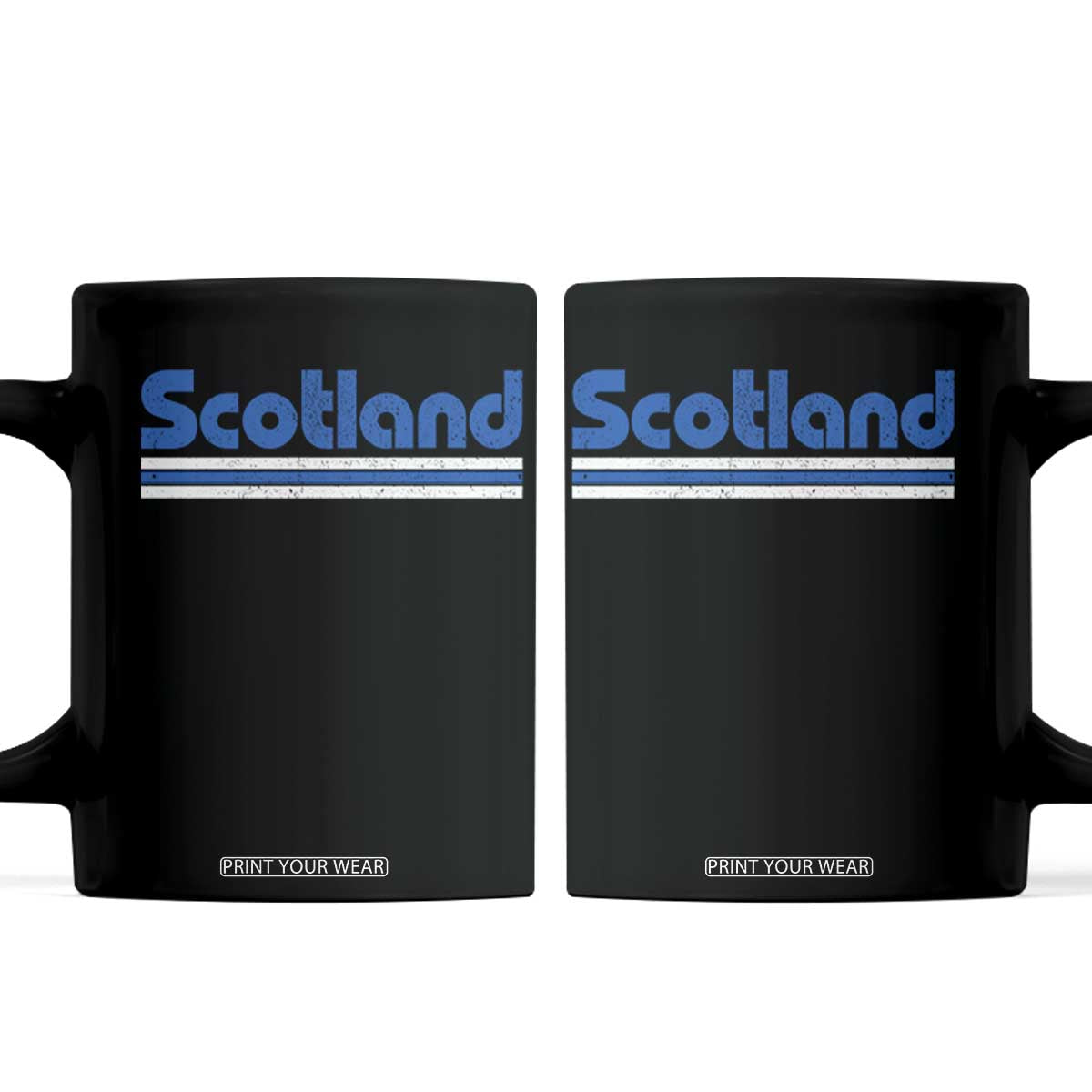 Scotland Scottish Flag Coffee Mug SCOT Fan Retro Vintage
