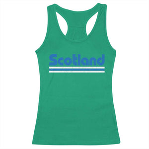 Scotland Scottish Flag Racerback Tank Top SCOT Fan Retro Vintage