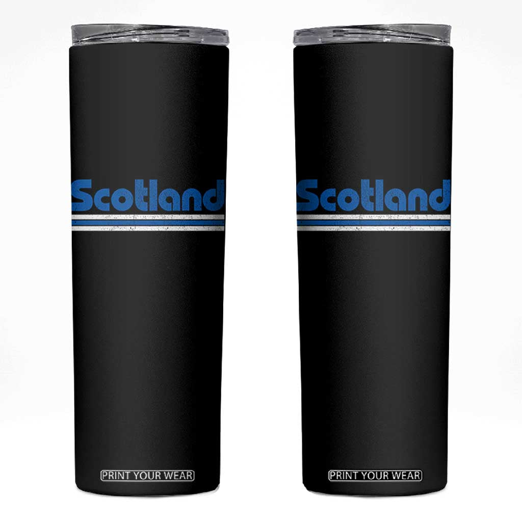 Scotland Scottish Flag Skinny Tumbler SCOT Fan Retro Vintage