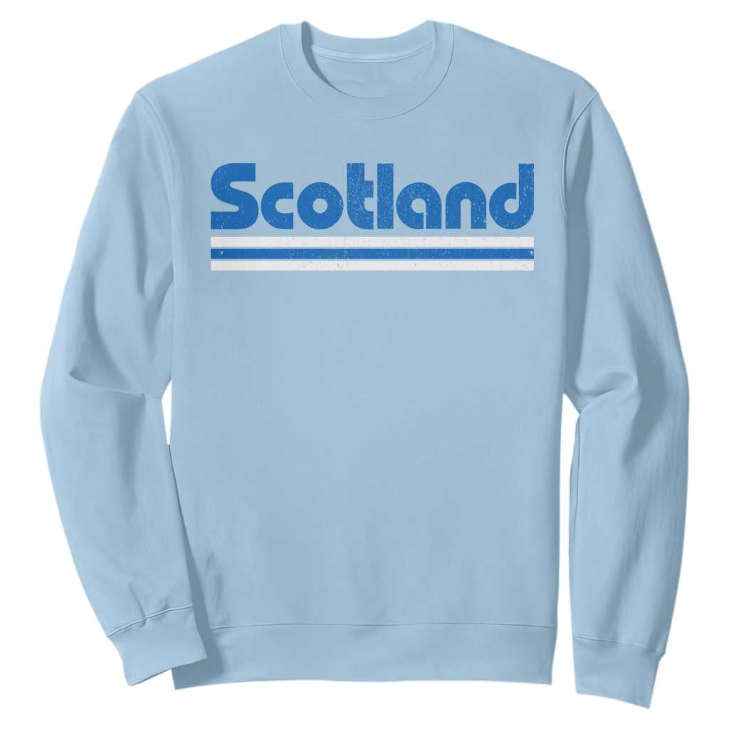 Scotland Scottish Flag Sweatshirt SCOT Fan Retro Vintage