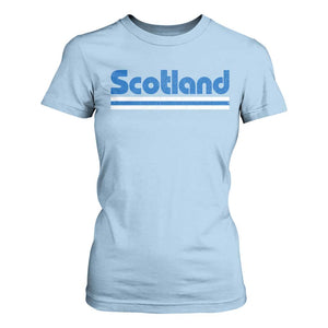 Scotland Scottish Flag T Shirt For Women SCOT Fan Retro Vintage