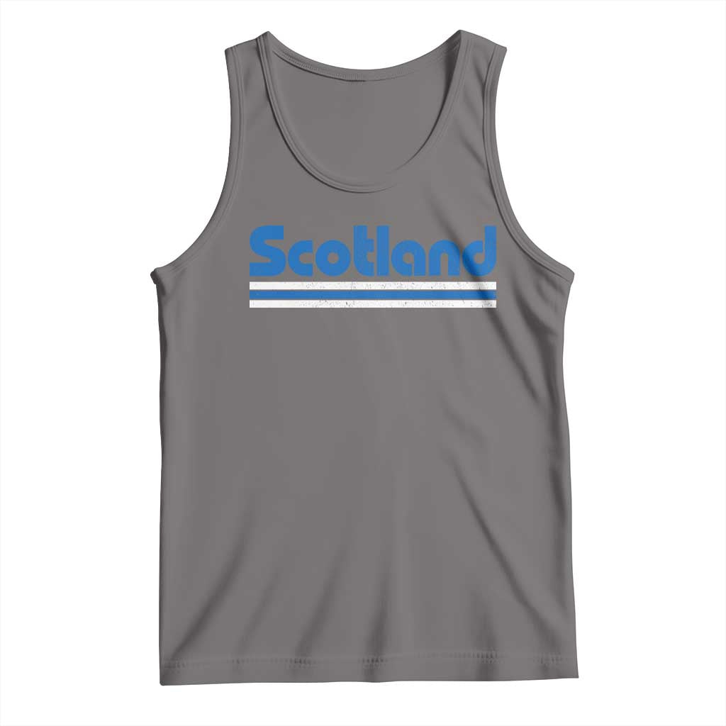 Scotland Scottish Flag Tank Top SCOT Fan Retro Vintage