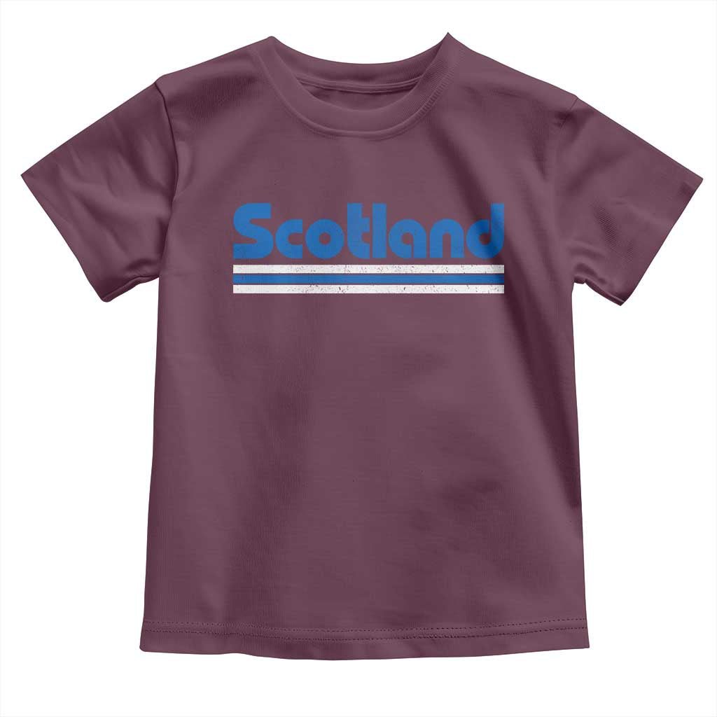 Scotland Scottish Flag Toddler T Shirt SCOT Fan Retro Vintage
