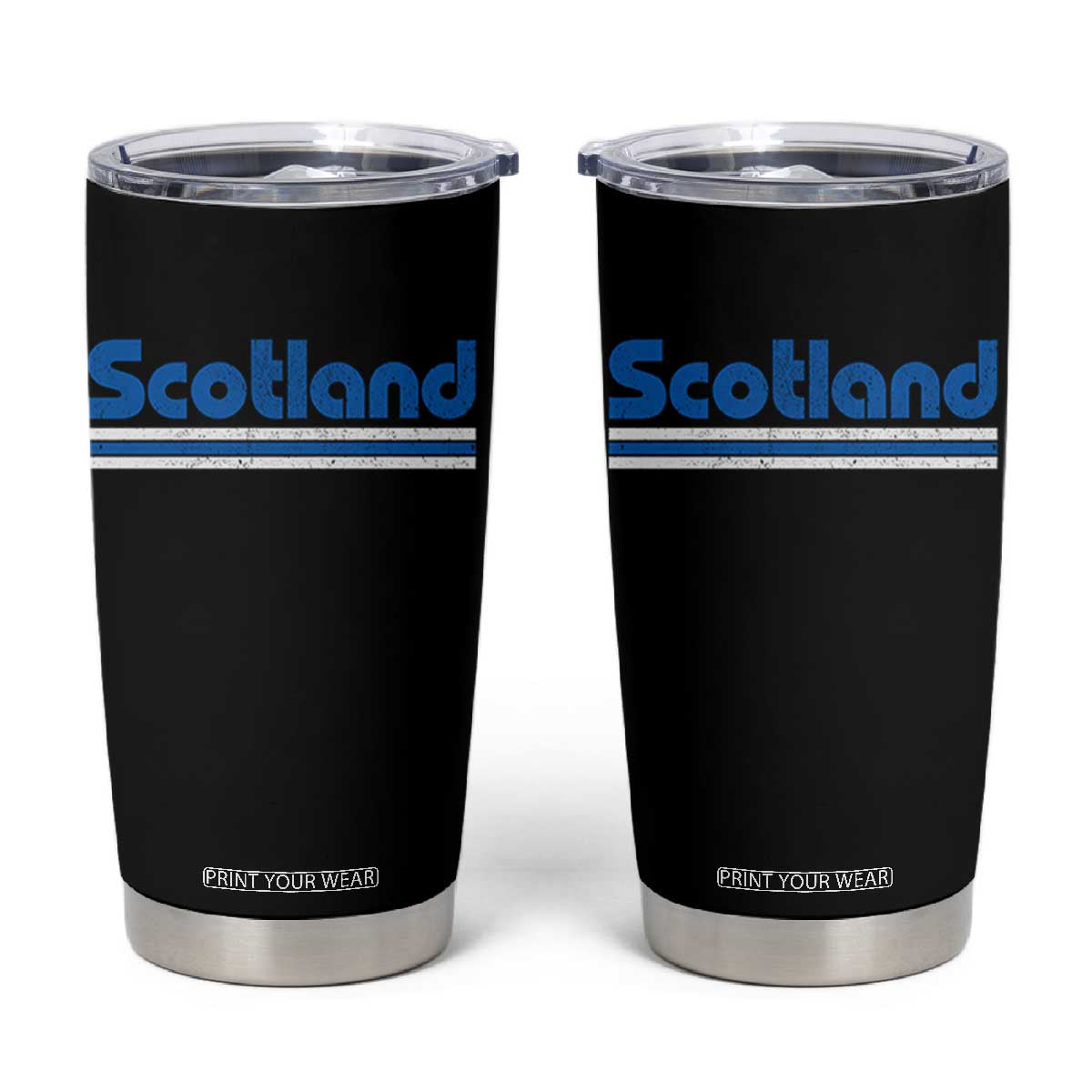 Scotland Scottish Flag Tumbler Cup SCOT Fan Retro Vintage