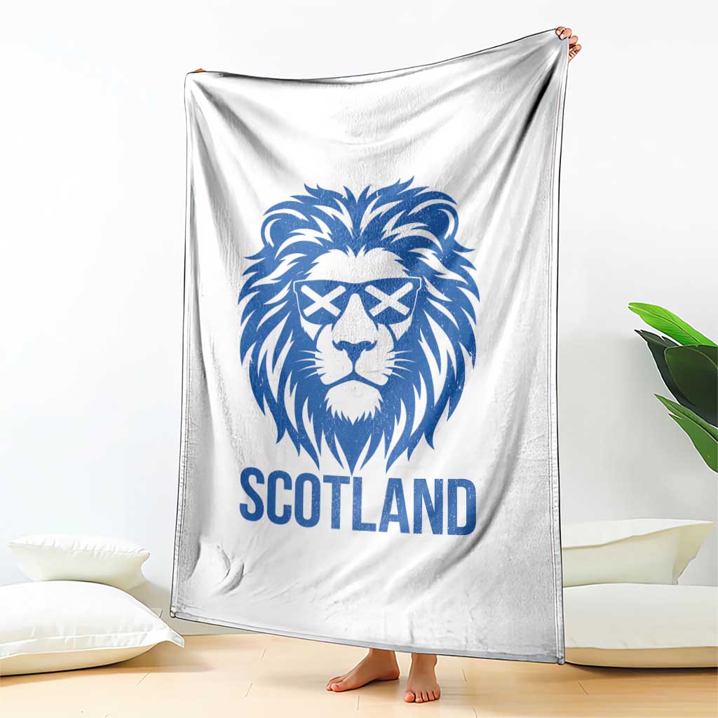Vintage Scotland Lion Throw Blanket Retro SCOT Fan Scottish Flag